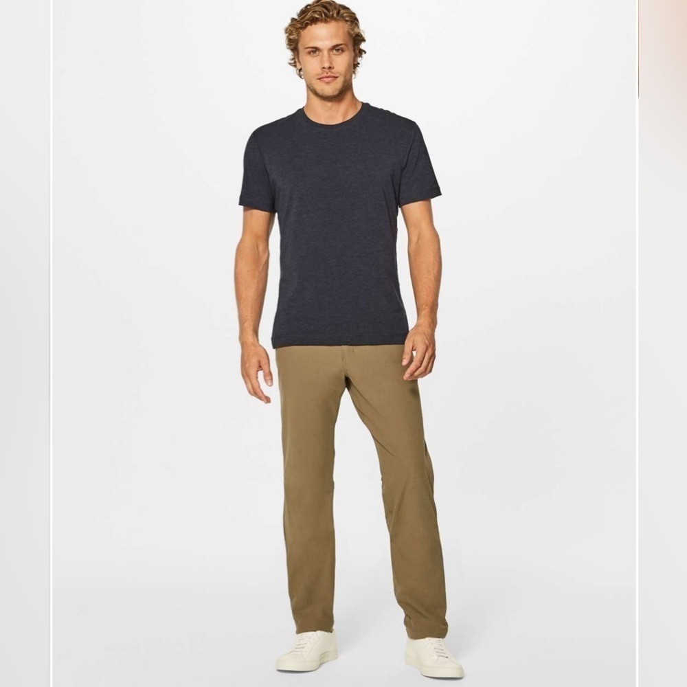 Lululemon ABC Pant Classic Relaxed fit Stretch Comfy Chino 5 Pocket Artifact 30